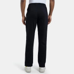 Men Black Solid Track Pants